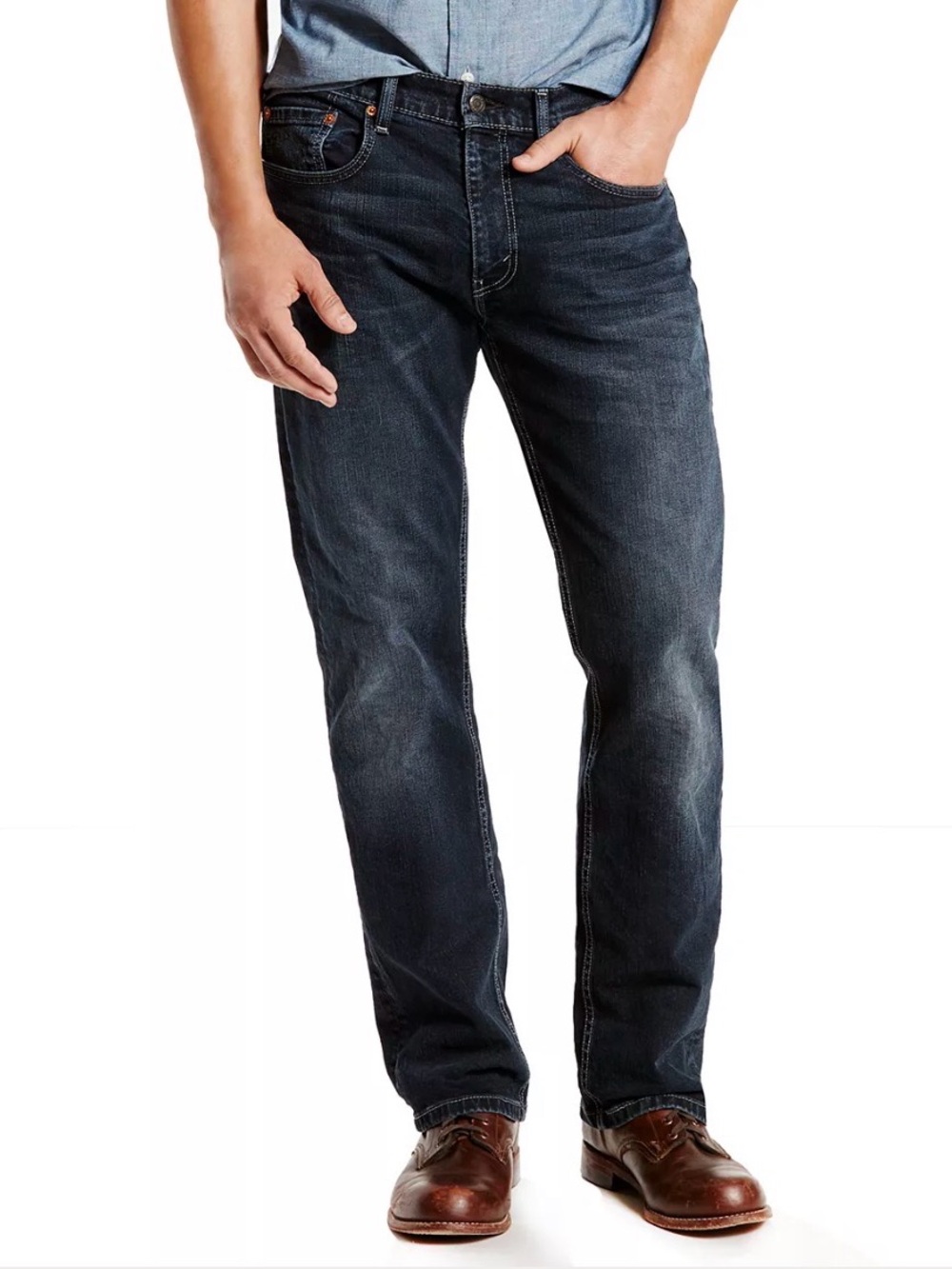 Levi's Men's 559 Distressed Jeans - Size 34